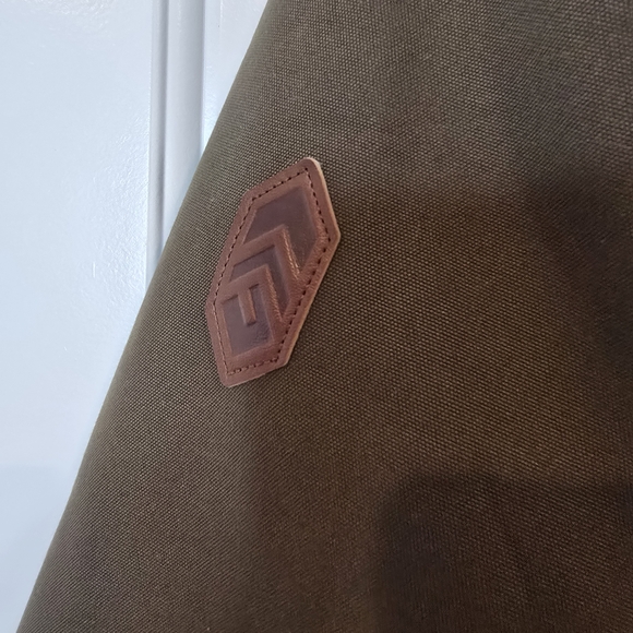 Mens Free Country Khaki Jacket with Hood Sz M - Picture 4 of 11